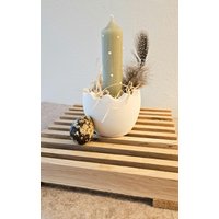 Ostergeschenk | Kerzenhalter Mit Kerze Mitbringsel Geschenkidee Ostern Osterdeko von MaxisLieblinge