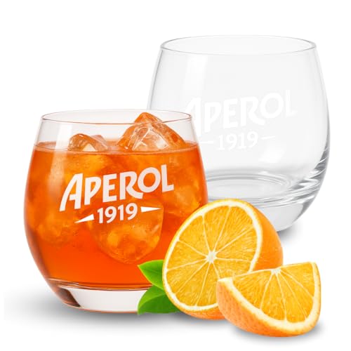 Maxito Aperol Spritz Gläser ∣ 2er Set mit 370 ml∣ Modernes Design für Cocktail Gläser ∣ Ideal als Aperol Spritz Geschenkset ∣ Aperol Geschenk ∣ Trinkgläser Set Maxito Aperol Spritz Gläser ∣ 2er Set mit 370 ml∣ Modernes Design für Cocktail Gläser ∣ Ideal als Aperol Spritz Geschenkset ∣ Aperol Geschenk ∣ Trinkgläser Set von Maxito