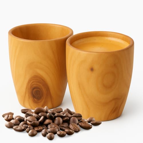 Maxito Espressotassen ∣ 2er Set mit 80 ml ∣ Modernes Design für Espresso aus Keramik ∣ Ideal als Espressotassen Set ∣ Espressotassen dickwandig von Maxito