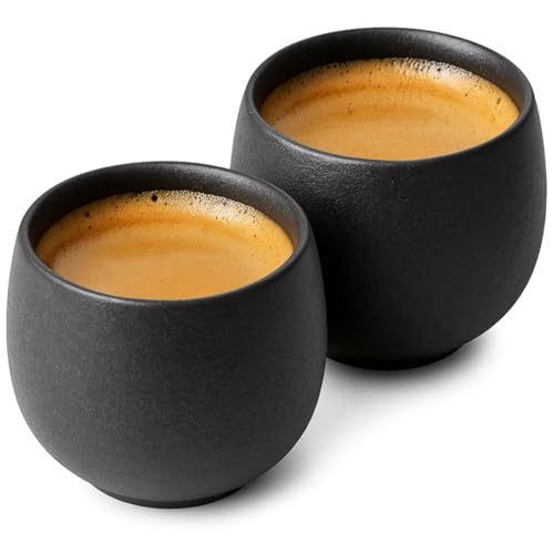 Maxito Espressotassen ∣ 2er Set mit 80 ml ∣ Modernes Design für Espresso aus Keramik ∣ Ideal als Espressotassen Set Maxito Espressotassen ∣ 2er Set mit 80 ml ∣ Modernes Design für Espresso aus Keramik ∣ Ideal als Espressotassen Set von Maxito