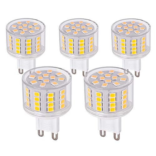 Maxkomfort 5x G9 LED Leuchtmittel kurz 5W 230V neutralweiß 4000K Lampen Stecklampe Halogen Ersatz SMD 560 Lumen von Maxkomfort