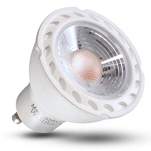 max K O M F O R T GU10 LED Lampe 7W 10x SET Glühbirne neutralweiß 550 Lumen MR16 nicht Dimmbar von max K O M F O R T