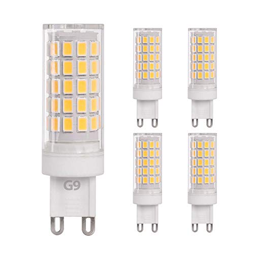 Maxkomfort 5x G9 LED Leuchtmittel 7W 230V neutralweiß 4000K Lampen Stecklampe Halogen Ersatz SMD 750 Lumen 5er Pack DE-Händler von Maxkomfort