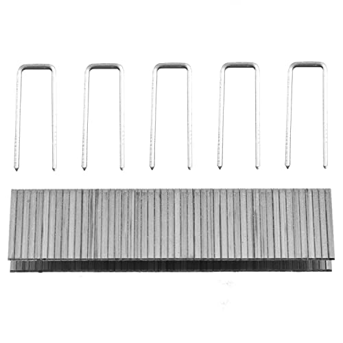 Maxmoral 50 Stück Ersatzklammern für Jalousien, 4,8 mm x 15 mm, Metall-Fenster-Jalousien, Kippstange, Plantage, fehlende Innenlamellen, Werkzeug, Reparatur für Fenster, Werkzeug, Zubehör, silberfarben von Maxmoral