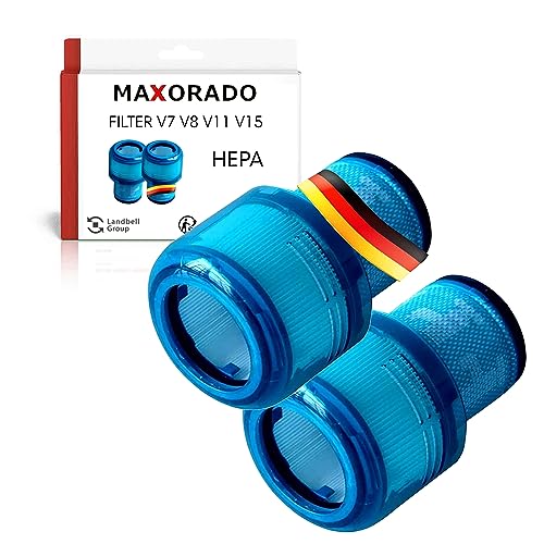 Maxorado 2 Stück Staubsauger Filter kompatibel mit Dyson Dyson V11 V15 Absolute Animal Extra Pro Detect Torque Drive Akku Staubsauger Ersatzfilter Ersatzteil No.DY-970013-02 von Maxorado