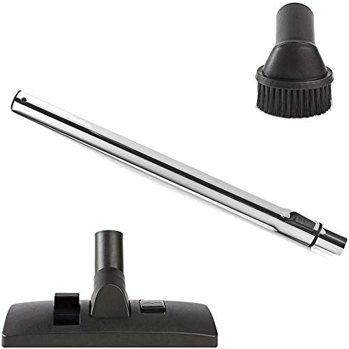Maxorado 32mm Staubsauger Rohr Bodendüse Düse Saugpinsel Set kompatibel mit DeLonghi THOMAS Anti Allergy AQUA+ BIOVAC 1620 C Aquafilter BRAVO 20 S COMPACT GENIUS S1 S2 Hygiene T2 INOX 20 30 45 X7 von Maxorado