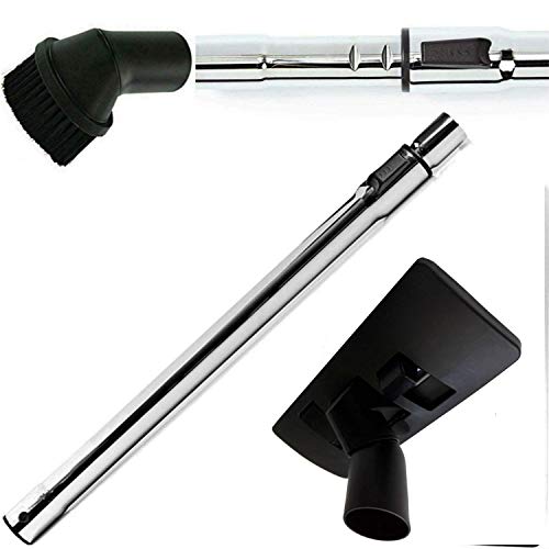 Maxorado 35mm Staubsaugerrohr Kombidüse Staubpinsel für Staubsauger Privileg Rohr Set Möbel Aufsatz Düse Pinsel von Maxorado