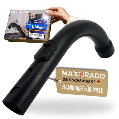 Maxorado Staubsauger Handgriff kompatibel mit Miele 9442601 Griff Ersatzteil Schlauchgriff S8790 S8730 S8710 S8530 S600 S648 S548 S372 S5260 S5280 S624 S518 S8310 S8520 S4 S5 S6 S7 S8 Rohrgriff S8510 von Maxorado