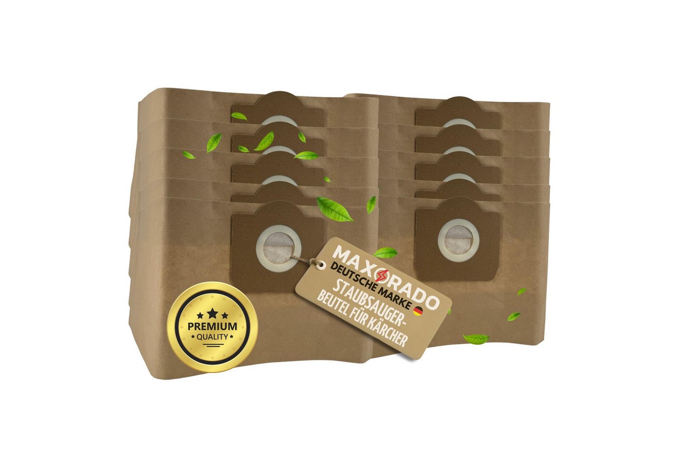 Maxorado Staubsaugerbeutel 10 Staubsaugerbeutel für Kärcher WD3 MV3 6.959-130 A2201 WD3P MV3P, passend für Kärcher, 10 St., Staubsauger Filtertüten Zubehör Beutel Papierbeutel Maxorado Staubsaugerbeutel 10 Staubsaugerbeutel für Kärcher WD3 MV3 6.959-130 A2201 WD3P MV3P, passend für Kärcher, 10 St., Staubsauger Filtertüten Zubehör Beutel Papierbeutel von Maxorado