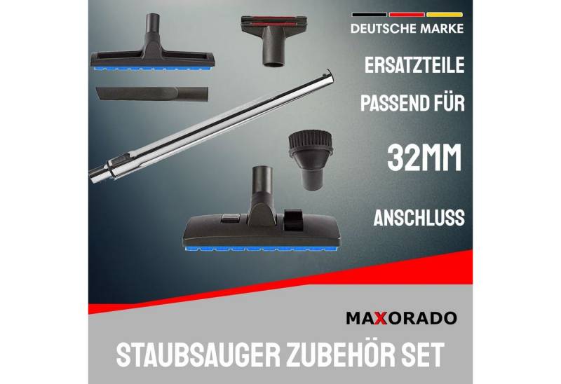 Maxorado Staubsaugerrohr 32mm XXL Ersatzteile Set Staubsauger Rohr Bodendüse Düsen Ersatzteile von Maxorado