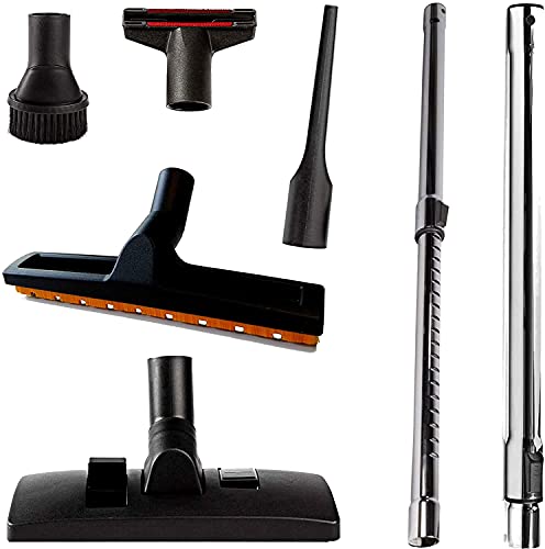Maxorado XL Zubehör Set I 35mm Staubsaugerrohr Kombidüse Staubpinsel Fugendüse Möbelpinsel Staubsauger Rohr für Kärcher SPEZIALSAUGER NT 40/1 Tact Bs Industriestaubsauger von Maxorado