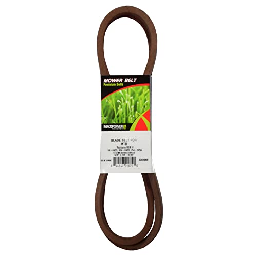 MAXPOWER Keilriemen 336106, Aramid verstärkt, 21/32'' x 69-9/32'' - Aussenlänge L(a) 1750 mm. für MTD von MAXPOWER