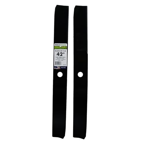 MAXPOWER 561380 Klingen-Set für 42 Zoll Cut Toro von MAXPOWER