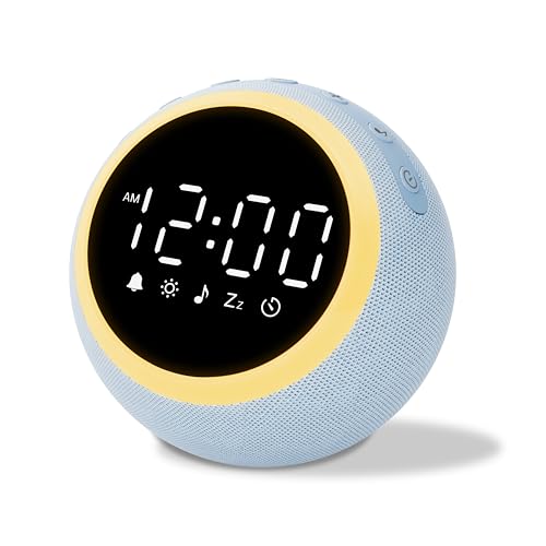 Smart Digital Wecker mit 25 Entspannungstönen, Nachtlicht, Schlummertaste, Timer & Einstellbarer Lautstärke/Helligkeit - Weißes Rauschen Schlafhilfe für Kinder, Mädchen, Erwachsene im Schlafzimmer Smart Digital Wecker mit 25 Entspannungstönen, Nachtlicht, Schlummertaste, Timer & Einstellbarer Lautstärke/Helligkeit - Weißes Rauschen Schlafhilfe für Kinder, Mädchen, Erwachsene im Schlafzimmer von Maxstar