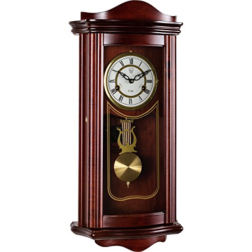 Maxstore STILISTA Retro Regulator Wanduhr Prometheus, 63 cm x 30 cm x 14 cm von Maxstore