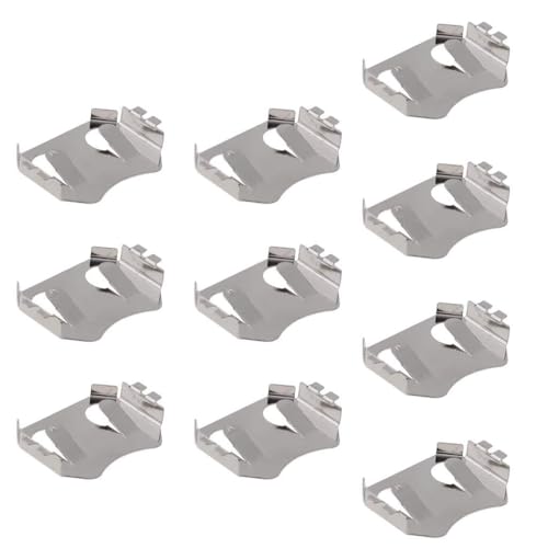 Maxtonser 10Pcs/Set CR2032 Button Coin Cell Battery Socket Holder for Case Cover Battery Storage Box TBH-CR2032-M04 Battery Holder,Retainer Holder Maxtonser 10Pcs/Set CR2032 Button Coin Cell Battery Socket Holder for Case Cover Battery Storage Box TBH-CR2032-M04 Battery Holder,Retainer Holder von Maxtonser