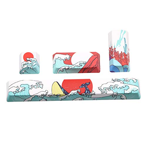 Maxtonser Sea Coral Replace SpaceBar Keycap PBT Five Sides Dye-Subbed Spacebar Space Bar Keycap for DIY Mechanical Keyboard,Keyboard Keycap Maxtonser Sea Coral Replace SpaceBar Keycap PBT Five Sides Dye-Subbed Spacebar Space Bar Keycap for DIY Mechanical Keyboard,Keyboard Keycap von Maxtonser