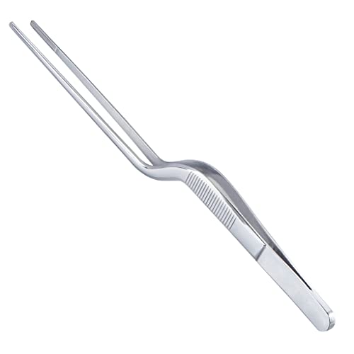 Maxtonser Stainless Steel Tongs for Pince Culinary Cuisine Cooking and Plating Food by Chef Fine Workmanship Comfortable Ergonomic,Kitchen Gadgets von Maxtonser