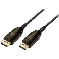 Maxtrack DisplayPort / Glasfaser Anschlusskabel DisplayPort Stecker, DisplayPort Stecker 30.00m Schw Maxtrack DisplayPort / Glasfaser Anschlusskabel DisplayPort Stecker, DisplayPort Stecker 30.00m Schw von Maxtrack
