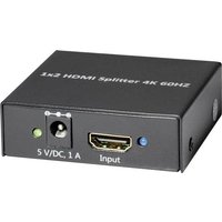 Maxtrack CS 25-2L HDMI-Splitter 3840 x 2160 Pixel Schwarz von Maxtrack