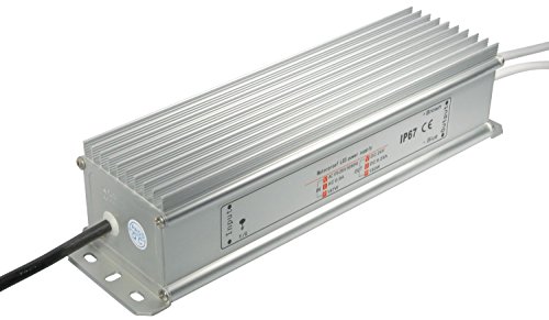 Transmedia Netzteil für 12V LED-Leuchtmittel 12V/150W, 12500mA, Schutzklasse: IP67, Anschlussdrähte: maximal 250 mm, 240 x 67 x 56 mm, LTE11L von Maxtrack
