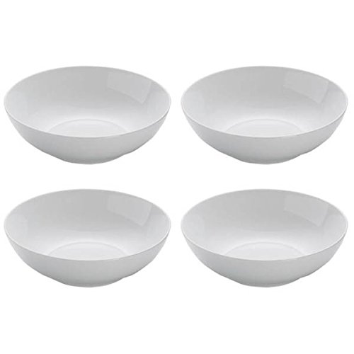 Maxwell & Williams 4er Set Pastateller White Basics Round D. 20cm H. 6,5cm weiß von Maxwell & Williams