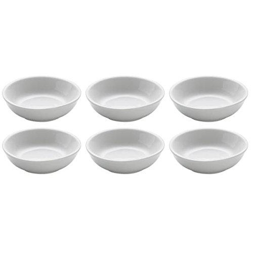 Maxwell & Williams 6er Set Dipschalen White Basics Round D. 7cm H. 2cm weiß von Maxwell & Williams