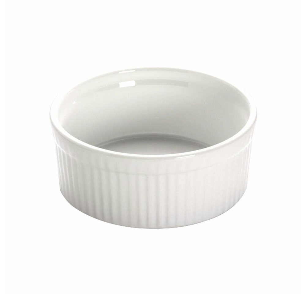 Maxwell & Williams Auflaufform White Basics Kitchen Rund Porzellan Weiß 260 ml, Porzellan von Maxwell & Williams