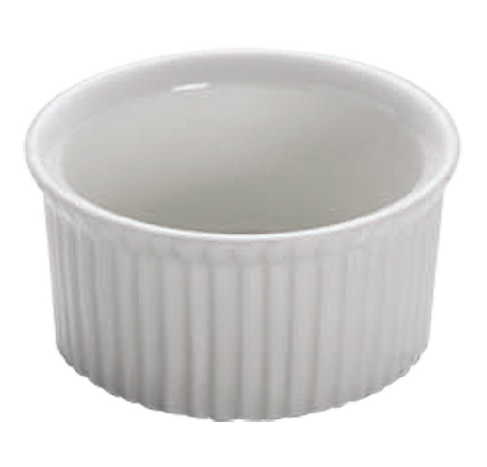Maxwell & Williams Auflaufform White Basics Kitchen Rund Porzellan Weiß 60 ml, Porzellan von Maxwell & Williams
