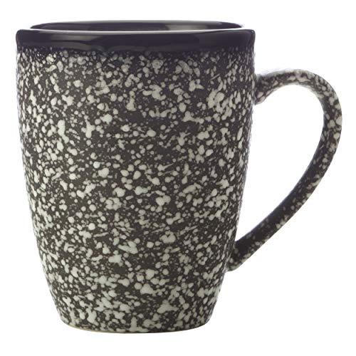 Maxwell & Williams Caviar Granite Becher, Tasse, Premium-Keramik, Granit, 400 ml, AX0356 von Maxwell & Williams