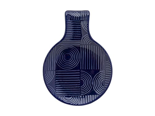Maxwell & Williams DR0474 Ablage für Löffel rund – Serie Arc – 19 x 14 x 2 cm, Indigoblau – Porzellan in Geschenkbox Maxwell & Williams DR0474 Ablage für Löffel rund – Serie Arc – 19 x 14 x 2 cm, Indigoblau – Porzellan in Geschenkbox von Maxwell & Williams