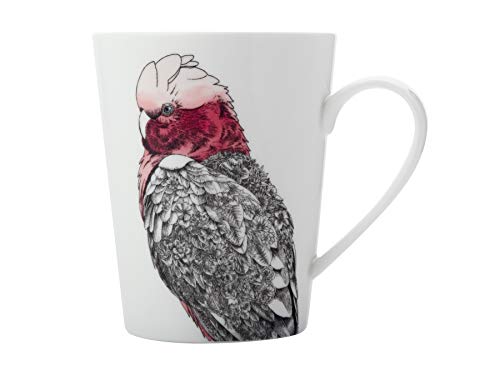 Maxwell & Williams Marini Ferlazzo Birds Tasse aus feinem Porzellan mit Galah Motiv in Geschenkbox, 450 ml von Maxwell & Williams