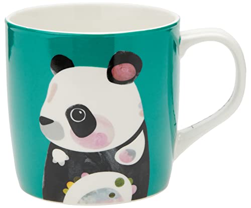 Maxwell & Williams DX0918 Kaffee-Tasse Panda 420 ml – Porzellan bauchig – mit buntem Bären-Motiv, in Geschenkbox von Maxwell & Williams