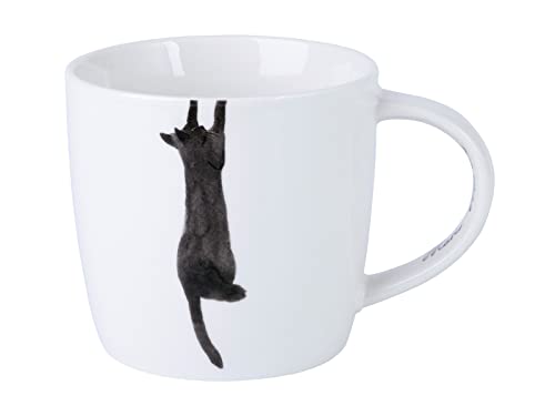 Maxwell & Williams DX1221 Kaffee-Tasse 400 ml – Serie Feline Friends – Porzellan weiß, Katze, hanging on, in Geschenkbox Maxwell & Williams DX1221 Kaffee-Tasse 400 ml – Serie Feline Friends – Porzellan weiß, Katze, hanging on, in Geschenkbox von Maxwell & Williams