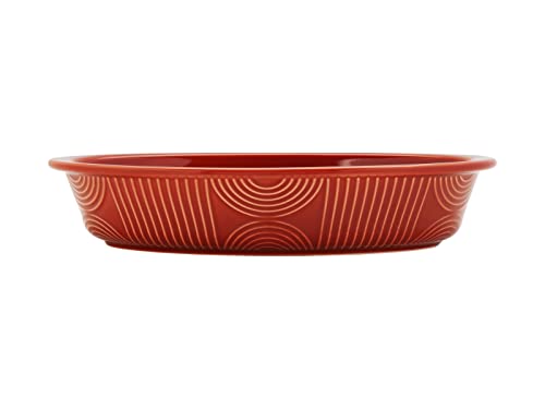 Maxwell & Williams HY0104 Auflaufform oval – Serie Arc – 25 x 16 x 5,5 cm Terracotta – Keramik in Geschenkbox von Maxwell & Williams