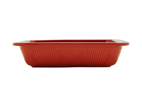 Maxwell & Williams HY0109 Auflaufform eckig – Serie Arc – 30,5 x 23 x 8 cm Terracotta – Keramik in Geschenkbox von Maxwell & Williams