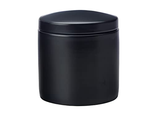 Maxwell & Williams IA0053 Vorratsdose – 1000 ml Füllvolumen Schwarz, Porzellan groß – Epicurious – in Geschenkbox von Maxwell & Williams