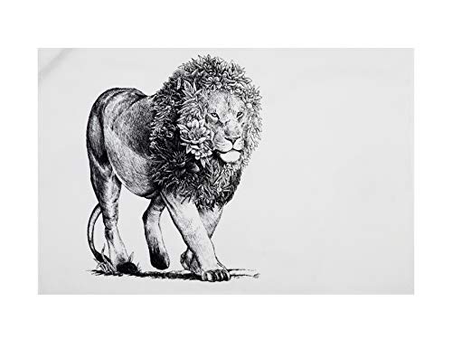 Maxwell & Williams Marini Ferlazzo Geschirrtuch mit Afrikanischem Giraffenmotiv, 100% Indische Baumwolle, Weiß, 50 x 70 cm, Küchentuch Waschmaschinenfähig Maxwell & Williams Marini Ferlazzo Geschirrtuch mit Afrikanischem Giraffenmotiv, 100% Indische Baumwolle, Weiß, 50 x 70 cm, Küchentuch Waschmaschinenfähig von Maxwell & Williams