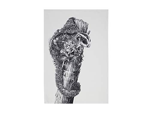 Maxwell & Williams Marini Ferlazzo Geschirrtuch mit Tiermotiv Kurzkopfgleitbeutler 100 % indische Baumwolle, weiß, 50 x 70 cm Maxwell & Williams Marini Ferlazzo Geschirrtuch mit Tiermotiv Kurzkopfgleitbeutler 100 % indische Baumwolle, weiß, 50 x 70 cm von Maxwell & Williams