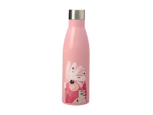 Maxwell & Williams Isolierte Edelstahl Trinkflasche, Pete Cromer, Motiv Echidna, BPA-Freier Edelstahl, 500 ml, Auslaufsichere Isolierflasche von Maxwell & Williams