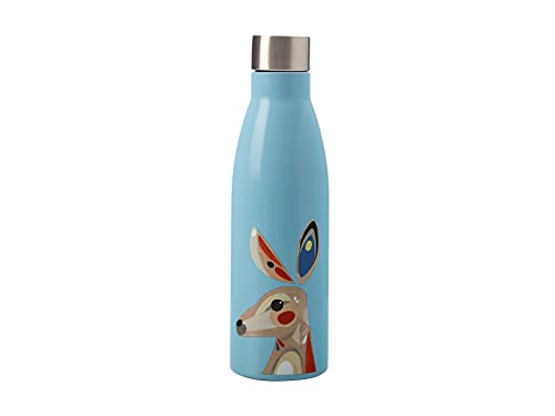 Maxwell & Williams Isolierte Edelstahl Trinkflasche, Pete Cromer, Motiv Galah, BPA-Freier Edelstahl, 500 ml, Auslaufsichere Isolierflasche von Maxwell & Williams