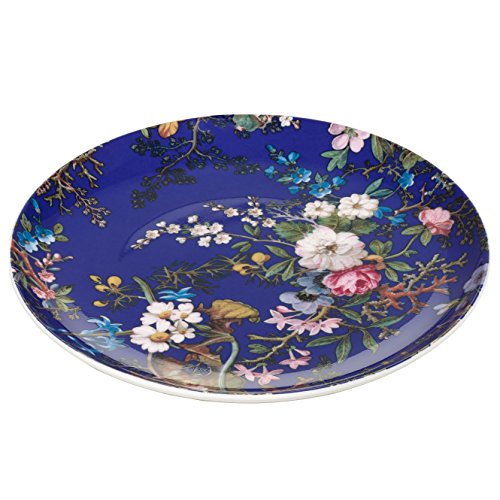 Maxwell & Williams WK09520 Teller Blau – 20 cm – Kilburn – Bone China Porzellan Glanz, Geschenkbox, Floral Muse 20 x 20 x 2 cm von Maxwell & Williams