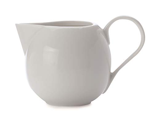 Maxwell & Williams White Basics Milchkännchen, rund, Porzellan, 13 x 8,5 x 8,5 cm von Maxwell & Williams