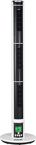 MaxxHome Klimagerät - Turmventilator für Schlafzimmer mit Fernbedienung - 130 cm Hoher Bodenventilator für Zimmer, Zuhause und Büro - 60W Energiesparende Schlafzimmer-Ventilatoren für Kühlung & Schlaf von MaxxHome