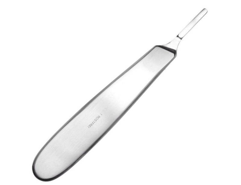 May Cuttermesser Skalpellhalter mit rundem Handgriff Figur 3 Skalpellgriff von May