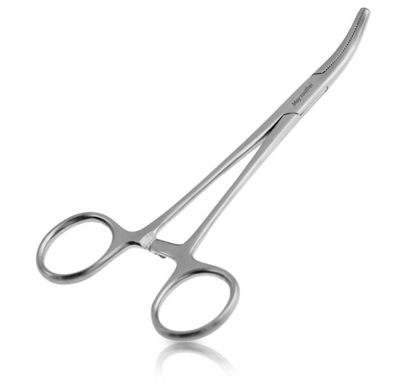 May Klemmen Klemme - gebogen – Länge: 16 cm – rostfreier Edelstahl May Klemmen Klemme - gebogen – Länge: 16 cm – rostfreier Edelstahl von May