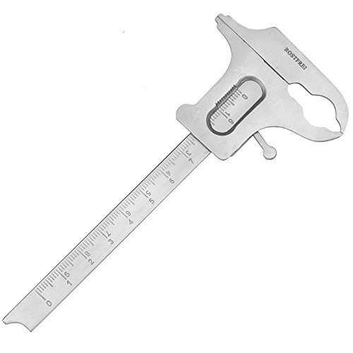 May | Schieblehre | Tasterzirkel mit Meßskala und Sperrvorrichtung | Meßbereich: 0-100 mm von May