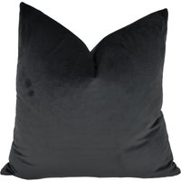 Atemberaubender Schwarzer Samtkissenbezug Dekokissen Designer Home Decor von MayEvelyneInteriors