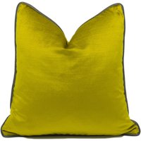 Designer Velvet Chenille Stunning Lime Kissenbezug Dekokissen Home Decor von MayEvelyneInteriors