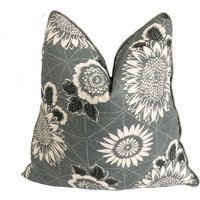 Designers Guild/William Yeoward - Elena Greige Kontrastpaspel Kissenbezug Dekokissen Designer Home Decor von MayEvelyneInteriors